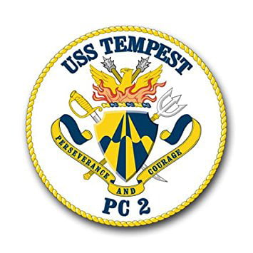 USS Tempest PC 2  USN Navy Ship print 